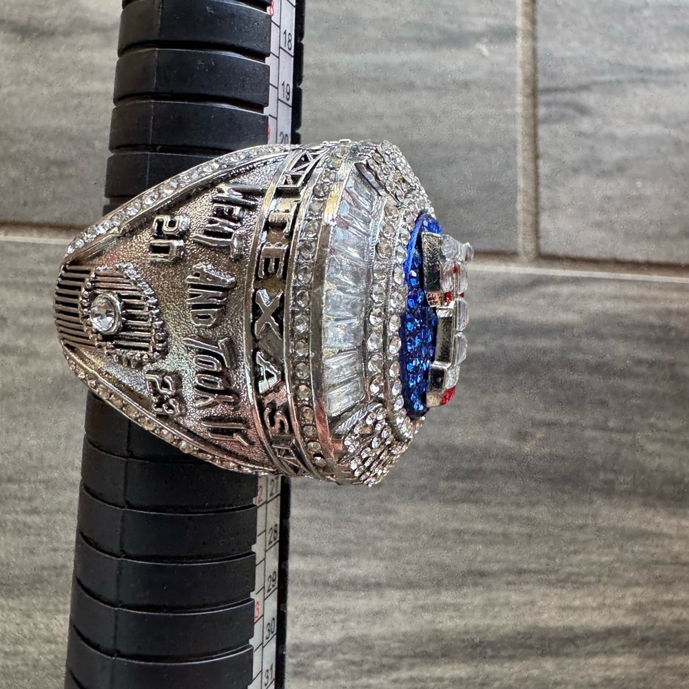 Texas Rangers Josh Jung Championship Ring Replica - Picture 7 of 14
